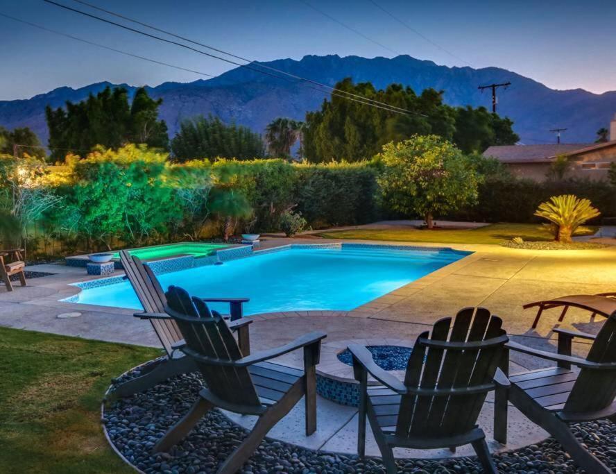 Relax At The 3Br Tranquil Oasis In Palm Springs Villa Exterior photo